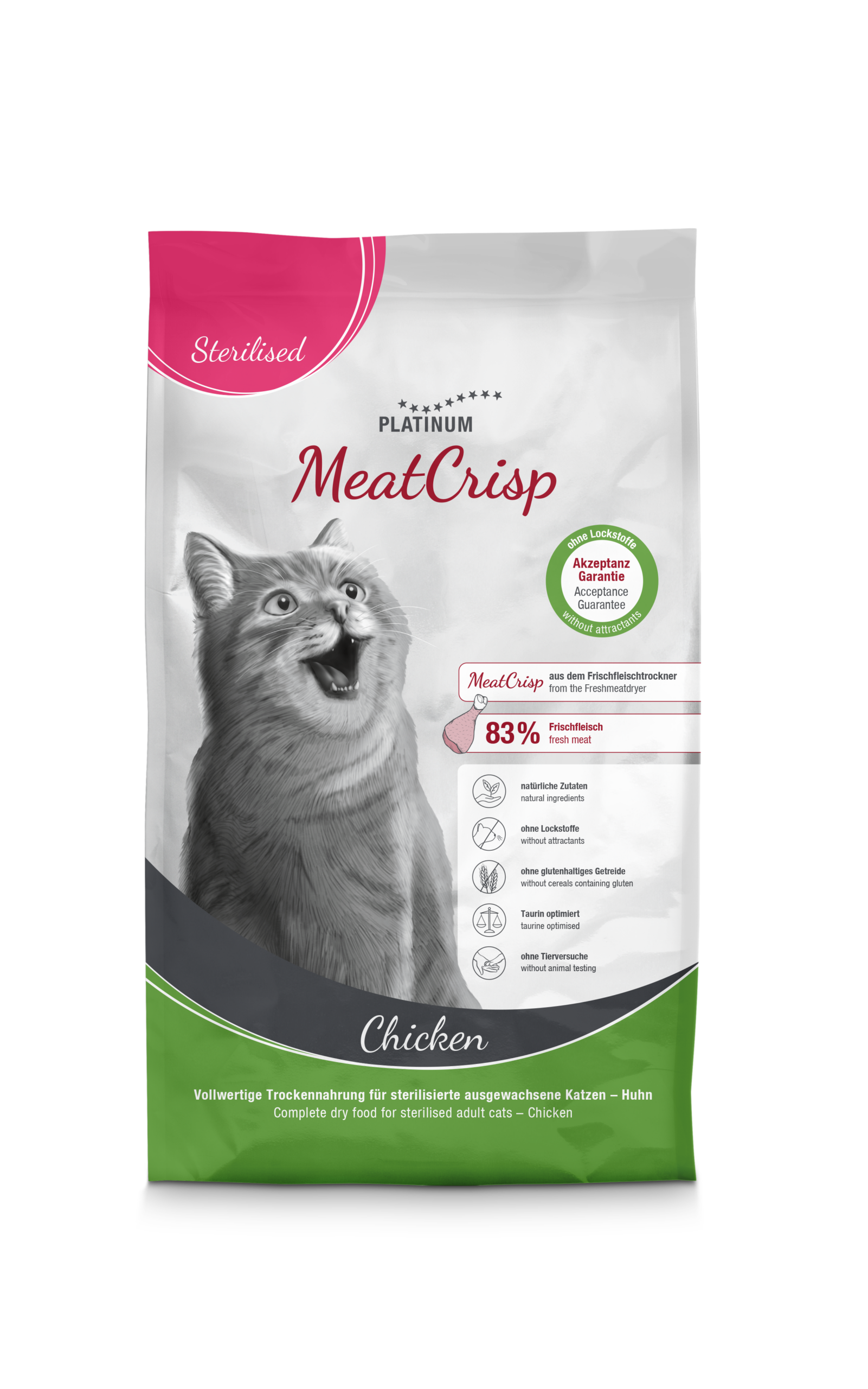 DCF Sterilised Chicken 1 5kg front view scaled